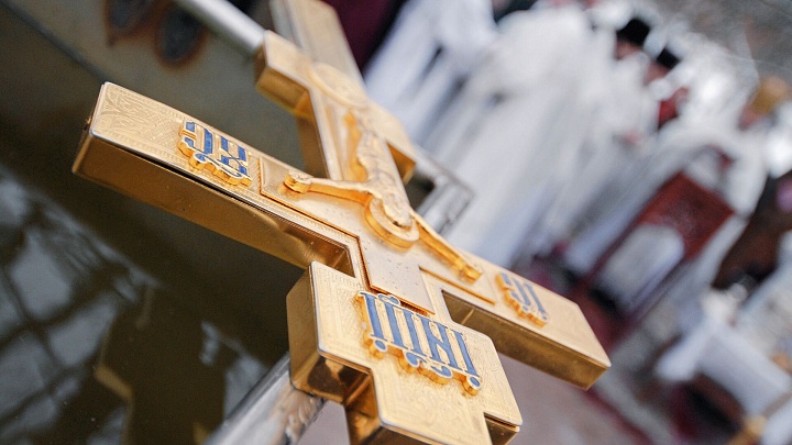 Российские десантники в Херсонской области отметили Крещение