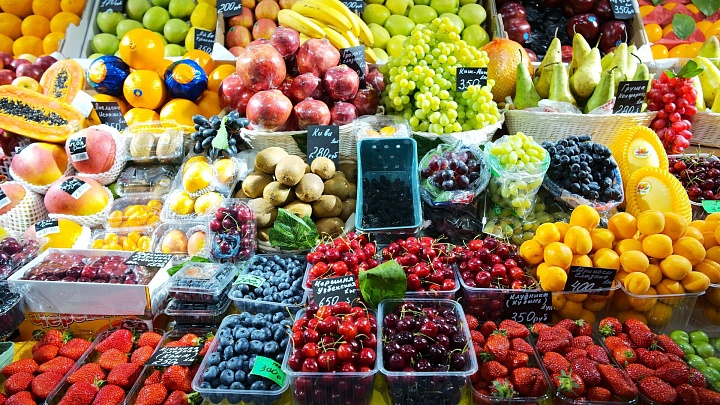 Россия увеличила импорт фруктов, ягод и орехов из Грузии